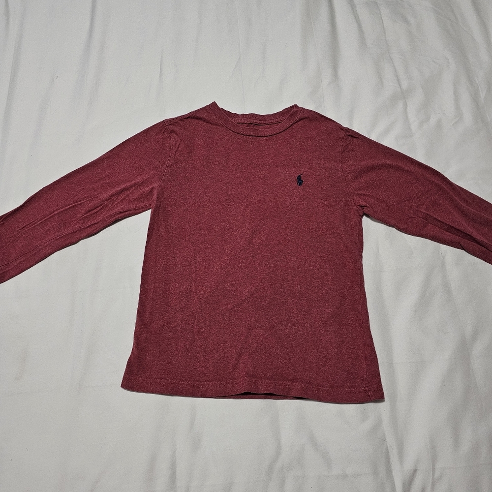 Long sleeves boys shirt size small Polo Ralph Lauren